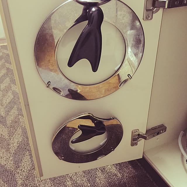 towerシンク下高さ調整鍋蓋&フライパン収納ラック 2段 タワー山崎実業