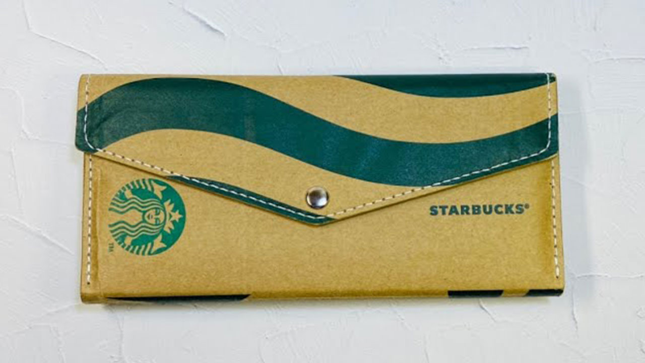 スタバの紙袋を使った簡単リメイクアイデア