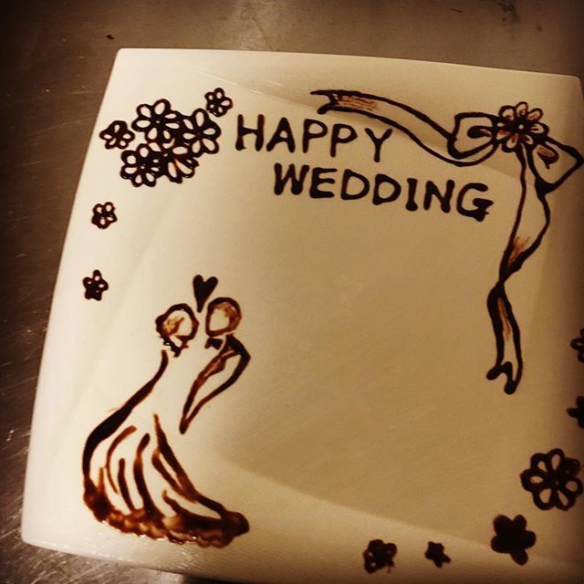 バースデープレート チョコペンTikTok