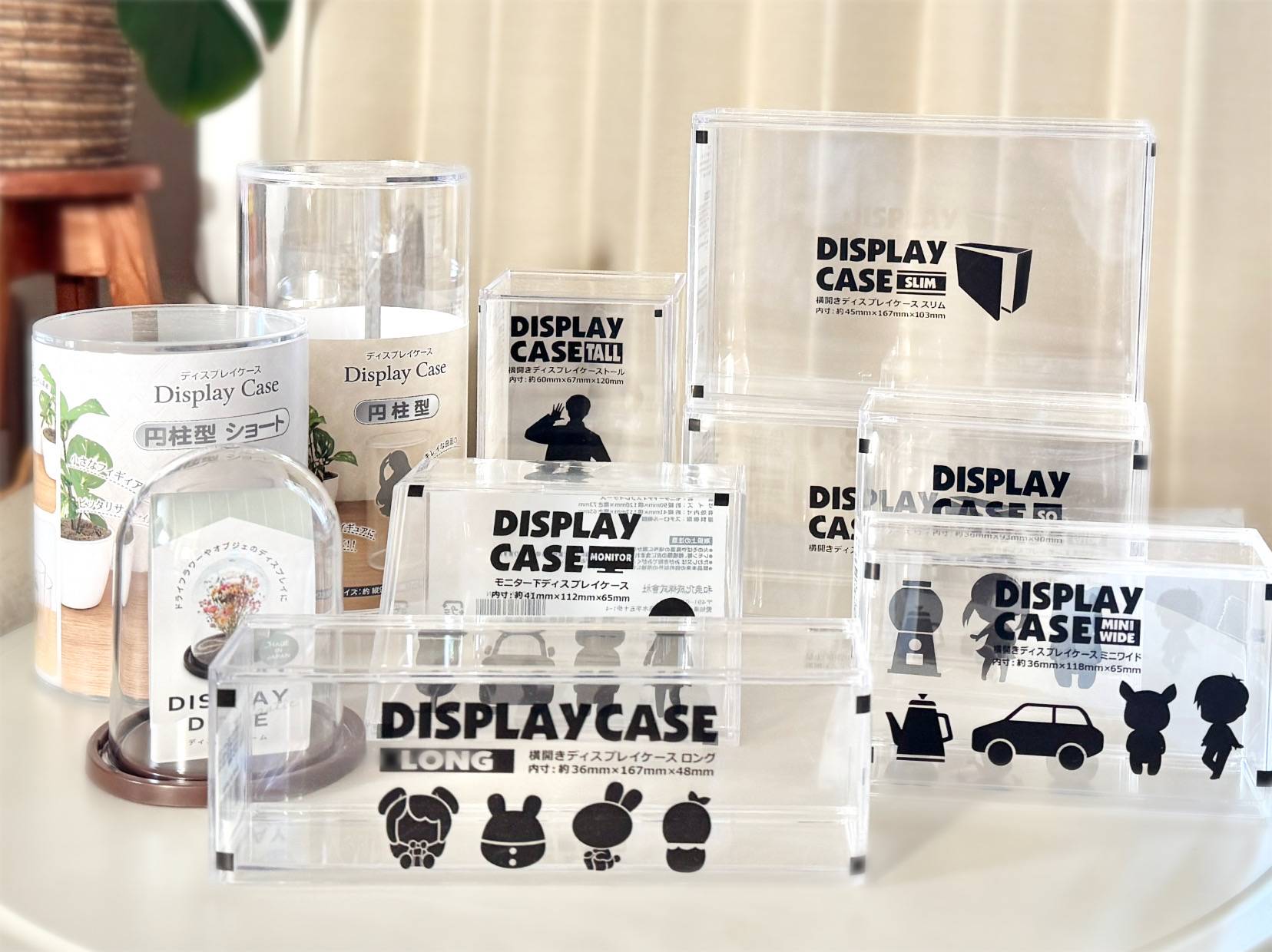 No.475 クリアピクチャーケースカトラリー ホワイトレース100円均一雑貨の卸問屋-ビッグバン