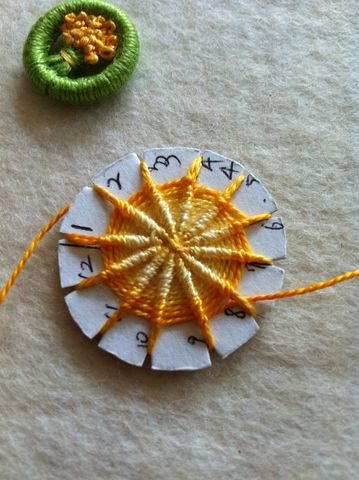 編みボタン モチーフ風 の作り方その他ファッション アトリエハンドメイドレシピ 作り方 と手作り情報サイト