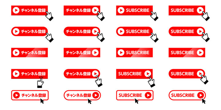 配信素材 無料あり 桜のチャンネル登録アニメーション - VideoBase