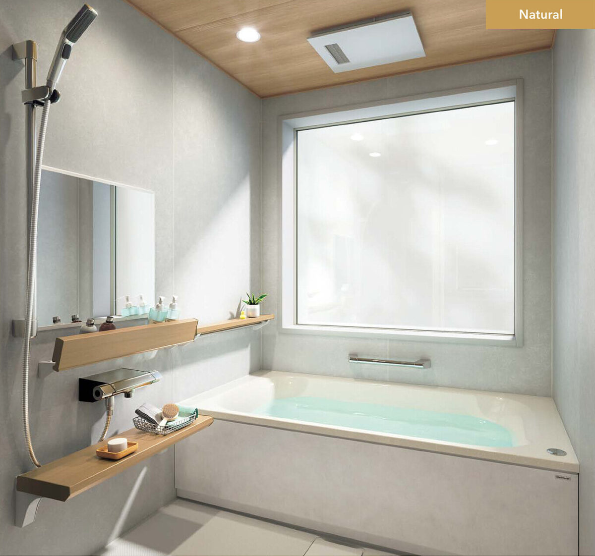 ラクヴィアシステムバスルームクリナップ