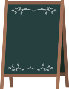 Ａ看板の書き方 うるつやトリートメント編