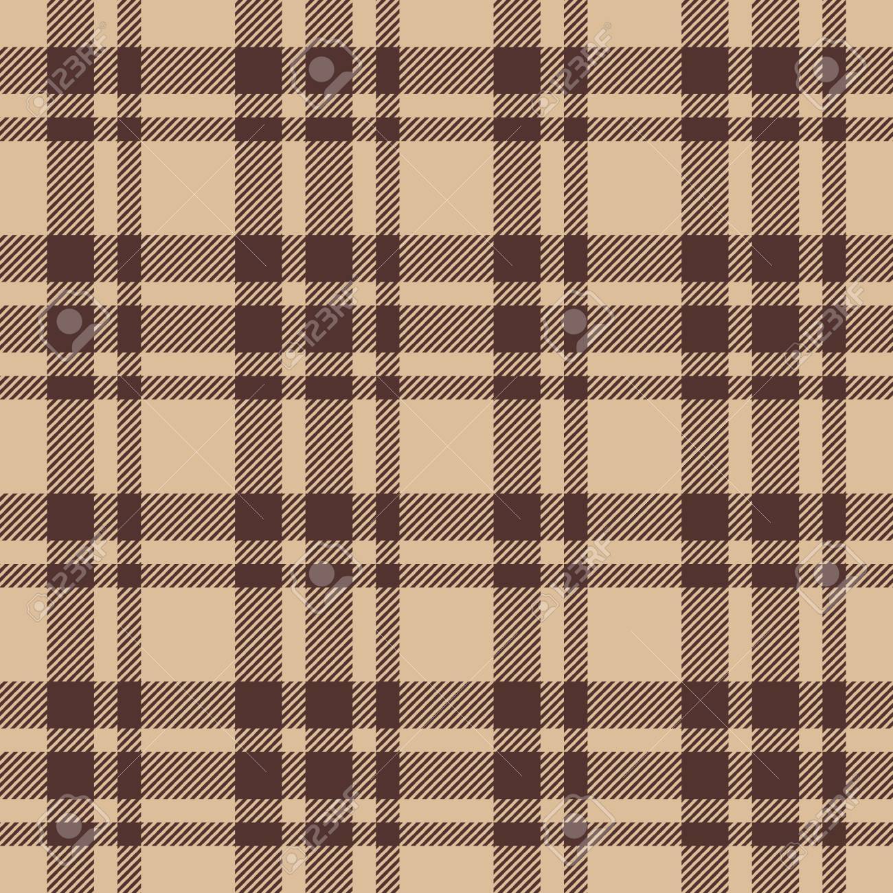 格子柄の背景、ベージュのシームレスなパターンをチェック。テキスタイルプリント、包装紙、ギフトカード、壁紙フラットデザイン用のベクター生地のテクスチャー。」のベクター画像素材 ロイヤリティフリー2305164899Shutterstock