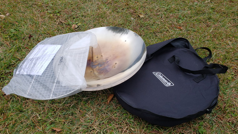 Colemanファイアーディスク 我が家の一軍キャンプギア焚火台- 外遊びごと