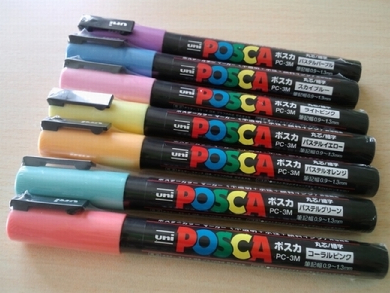 ポスカ 三菱鉛筆単色・極細パステルカラー全4色PC-1M サインペン カラーマーカー : Art&Craft Lab - 通販 -Yahoo!ショッピング