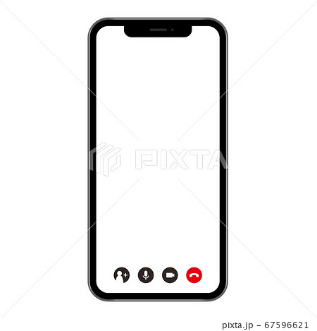 スマホ型のフレーム 透過無料イラスト素材素材ラボ