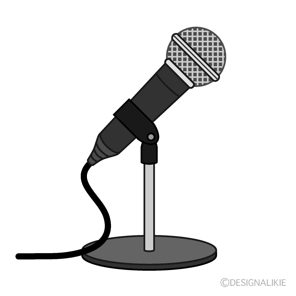 音楽マイクイラスト無料イラスト・フリー素材なら「イラストAC」