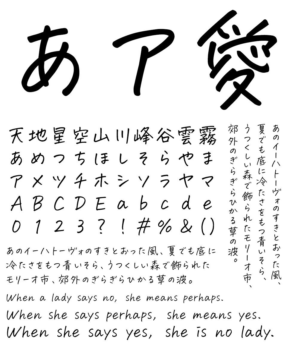 今月末まで5,980円!!ナチュラルでおしゃれな手書き日本語フォント20書体セットPressWalker
